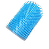 Corner-Mounted Pet Grooming Comb for Cats